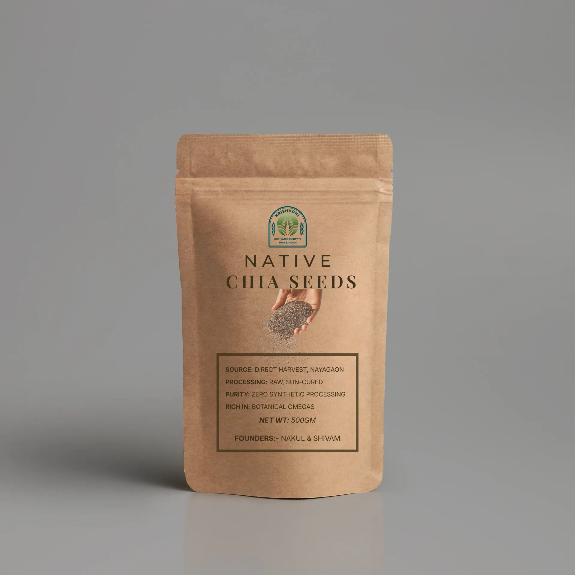 Native Chia Seeds (Raw Harvest) 1kg